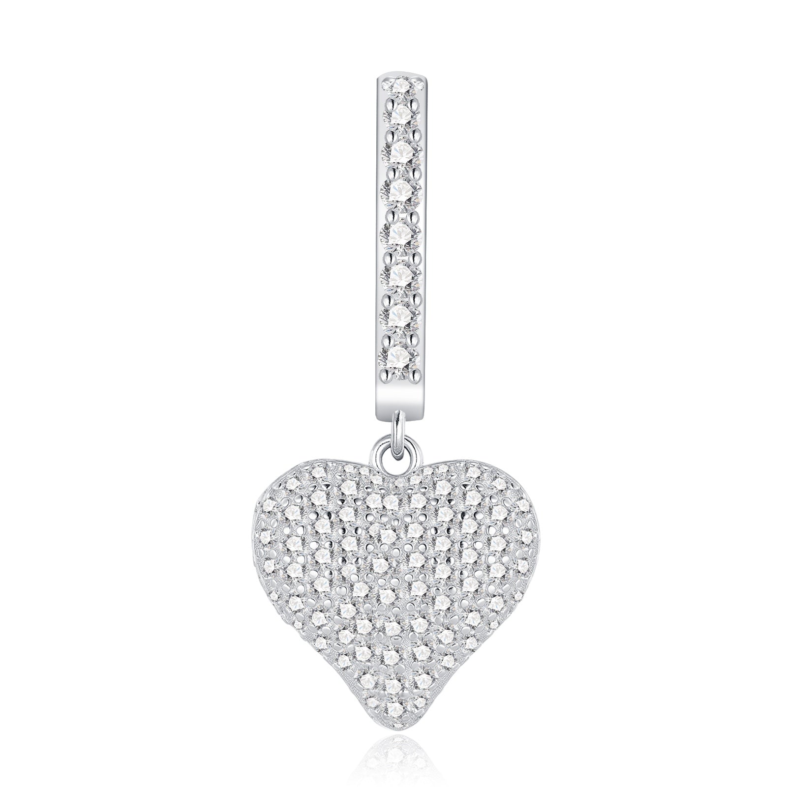 Moissanite S925 Silver Earring Set