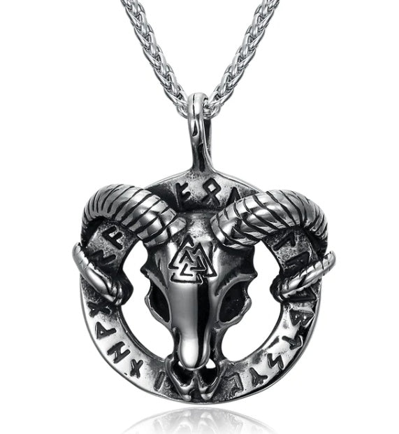 Viking Norse Rune Pendant Necklace